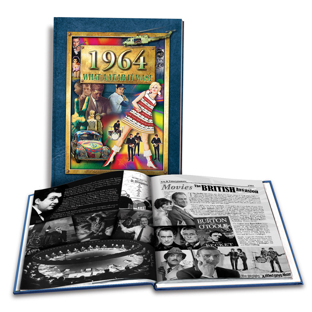 1964 What a Year It Was!: Birthday or Anniversary Gift - Coffee Table Book, 2nd Edition