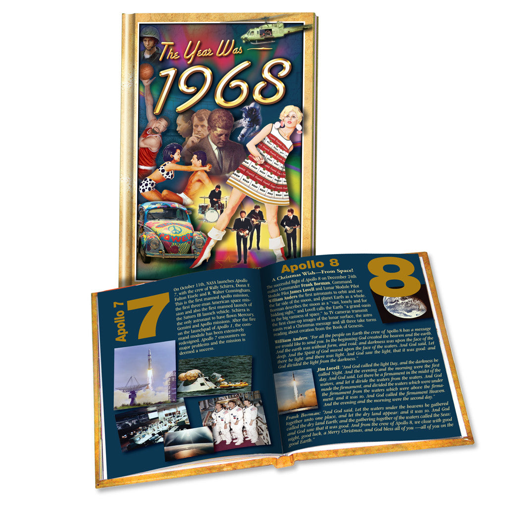 1968 MiniBook: Birthday or Anniversary Gift