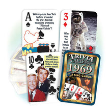 1969 Trivia Challenge Playing Cards: Happy Birthday or Anniversary Gift