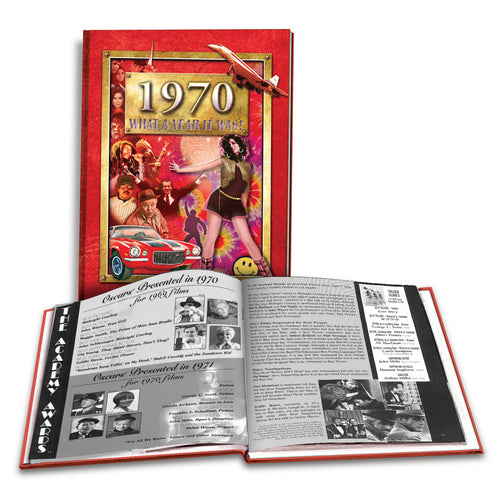 1970 What a Year It Was!: Birthday or Anniversary Gift - Coffee Table Book