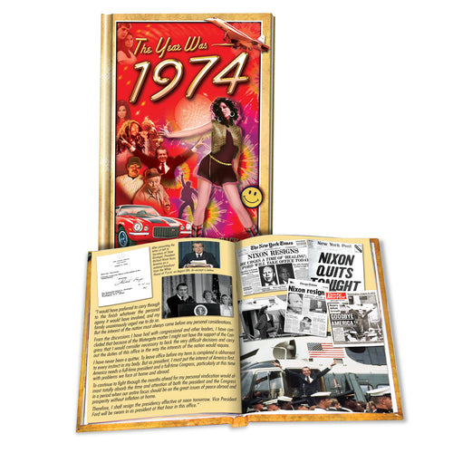 1974 MiniBook: Birthday or Anniversary Gift