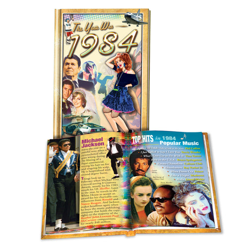 1984 MiniBook: Birthday or Anniversary Gift
