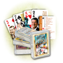 1984 Trivia Challenge Playing Cards: Birthday or Anniversary Gift